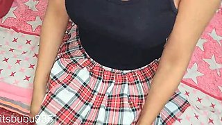 Indian Bhabhi Quickie with Neighbor's Big Dick Devar - He Cums Fast!