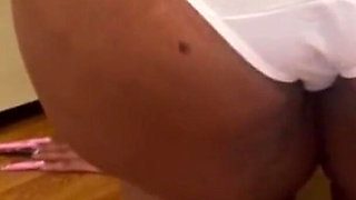 On All Fours Closeup Pissing