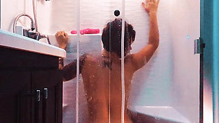 Indigo Rose Gets Solo Shower Time