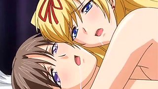 Strange chocolate-skinned monster gets it on with anime gals