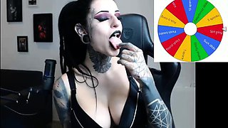 Hottest brunette solo webcam masturbation 2