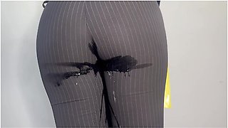 Girl Self Pee/omorashi/wetting Compilation