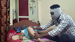 Desi Stepmom Seducing Her Stepson While Massage Her Leg