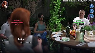 Unexpected Grill Visit Turns Hot - Topless Surprise Sex in 3D Hentai Animation