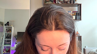 Canadian Hottie Gets off in the Drive Thru!