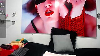 babe brunette 95 flashing pussy on live webcam