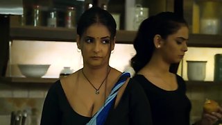 Indian pair celebrating their anniversary inside bedroom