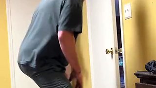 Erika spanked otk in khakis