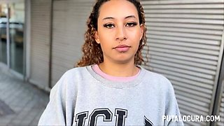 Cute brunette young hookup amateur teen blowjob