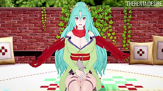 Perverted anime vixen filthy adult scene