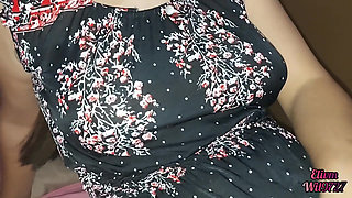 The Stepsister Is Without Panties in Her Bed