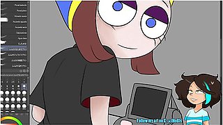 Would You Like Me To Take Your Order? Nsfw Fanart - The Amazing Digital Circus (pomni)