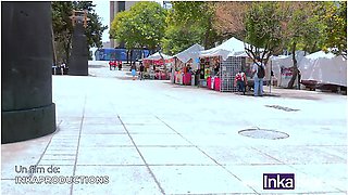 Mexican Milf With Big Tits Gets Caught In Balderas Park In Mexico City