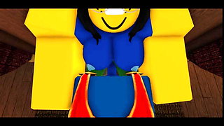 King and Queen noob&#039;s fuck  Roblox                 Animation