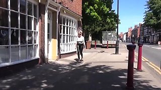 Lady Sonia - Big MILF Tits In The Garden