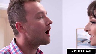 ADULT TIME - MILF Lexi Luna Sneaks Off Tour To Fuck Husbands Buddy While His Wife Waits Downstairs: Porn