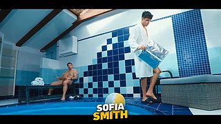 Vip4k. sex in the pool is the hottest way to magnificent down