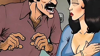 Innocence for Sale. Shoe Salesman Lick Smell Feet Shy Customer. Amazing Cartoon Ai