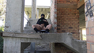 A Famous Wife From Heliopolis with a Milky Chest Closes Her Office and Goes Out to Please Herself