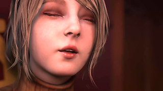 Lesbian Couple having fun at Annual Party