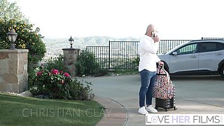 Christian Clay and Sinatra Monroe's shaved sex by Love Her Films