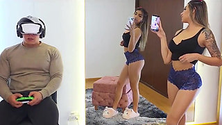 Cuckold! if the Husband Doesn't Have Time for Her, the Stepbrother-in-law Takes Care of Fucking Her! Cum in Mouth!