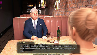 A Perfect Marriage: Old Man Is Having Dinner with Hot Married Blonde MILF - Episode 48