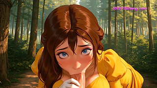 Jane Gets Her Cunt & Butt Wedged Rock-hard by Tarzan ◌ 3 DIMENSIONAL Porno (4K)