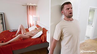 Vince Karter Charms in Wild Handy Blonde Scene