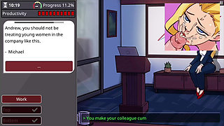 Girl with Big Boobs and Big Ass Takes Monster Cock - Barely Working Gameplay Level 3