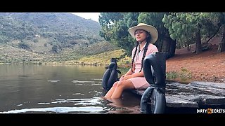 I FUCK A STUDY PARTNER IN THE FOREST AND I END UP FUCKING KATHYLEE, THE ONE FROM THE FOREST