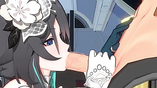 Honkai Star Rail - Ruan Mei X Caelus Passionate Sex - 3D Hentai Animation
