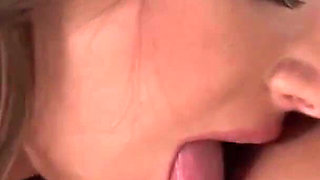 Wild lesbian fun with two outstanding babes