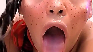 Ahegao My Face of Pleasure Is so Horny, My Naked Body Gets Wet with My Drooling Mouth