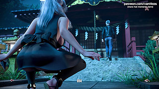 Big Tits MILF Rides a Boy's Cock and Gets Creampied - Freshwomen (julia in Japan Dlc) - Taboo Hentai Game