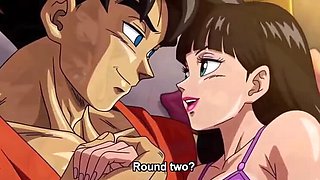 Goku Balls Deep in Pregnant Wife's Ass - First Time Anal