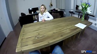 Spy point of view - get used to fucking your manager