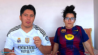 WE ENJOY SOCCER BEST WITH HARDCORE SEX AND CUM IN MY MOUTH