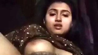 Desi girl with hairy pussy masturbates with blonde and cute