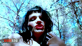 Nina Roberts: 2 Sexy Pornstars in Sexy Lesbian Action in the Forest