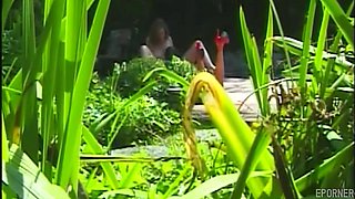 Steamy Lesbians Games Outdoor Sex