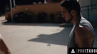 Milf Sheena Ryder can’t help but goes for stepson’s cock and begs for DP
