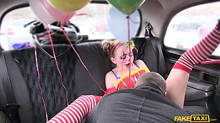 Valentine's Day Squirt: Lady Bug's Hot Car Ride with a Horny Driver