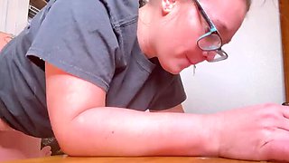 Blonde MILF Smashing Balls - Extreme CBT & Big Ass Femdom Humiliation