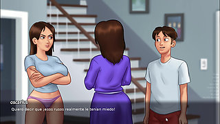 Comfort to My Stepmom - Summertime Saga