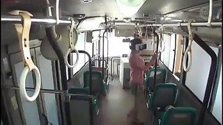 Japanese fucked on bus wearing VR glasses: Blowjob, Doggy  Missonary Porn