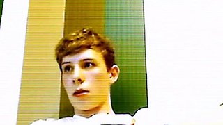 Big Dick Twink Masturbates on Webcam