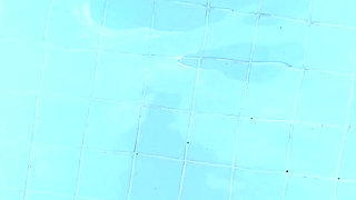 White Nails + Pool = Video for You Lol