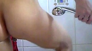 Showerhead in My Ass - Amateur Anal Webcam Show