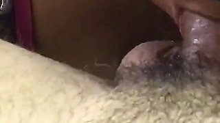 Stepdaughter Eating Chocolate with Cum
